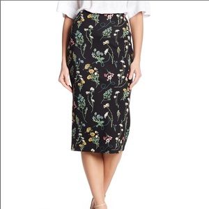 Sanctuary Wildflower Floral Patterned Midi Skirt